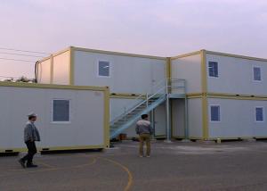 External Stairs Storage Container Houses , Shipping Container Storage For Warehouse