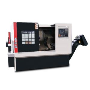 China GSK CNC Control System TCK420 Slant Bed Turret Precision Lathe 500mm Workpiece Length on sale
