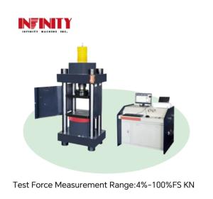 Wholesale 1500KN Micro Computer Control Electro Hydraulic Servo Compression Testing Machine from china suppliers