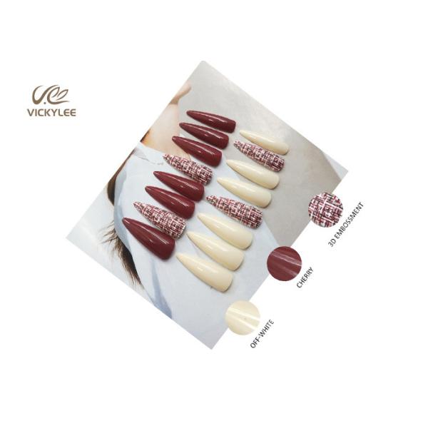 Long Stiletto Ballerina Coffin Shape DIY Fake Nails Fashion Trend