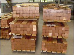 Welded Complete Anode Stem Aluminium Rod Tirmetallic Clads Transition Joint Steel Yoke