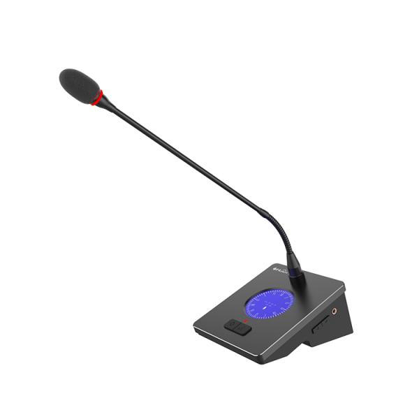 HUAIN Meeting Discussion Table Wired Digital Conferencing Daisy Chain Conference System Delegate Unit Microphone