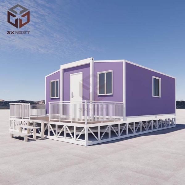 Wholesale Earthquake Resistant Prefab Homes with Plywood Floors and Insulation from china suppliers