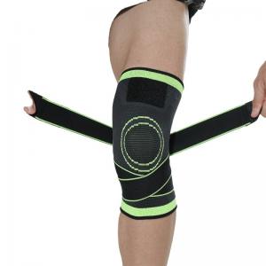 Wholesale Fitness Outdoor Knitted Sports Knee Pads Washable Running Compression Knee Sleeve from china suppliers