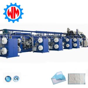 Wholesale Womeng High Quality Customization Underpad Making Machine with CE from china suppliers