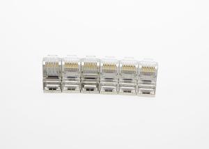 Wholesale Supporting T568A and T568B Sheild Cat5e FTP RJ45 Modular Plug from china suppliers