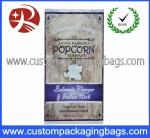 Creative Popcorn Plastic Food Packaging Bags With Different Size / Printing