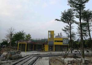 Wholesale Easy Remove Office Container House , Lowes Prefab Homes With Mobile Home Frames from china suppliers