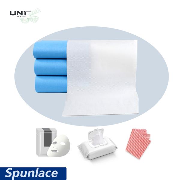 Width 1.6m - 2.4m Spunlace Nonwoven Fabric High Abrasion Resistance
