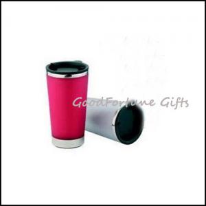 Wholesale stainless steel travel mugs cup printed logo souvenir from china suppliers