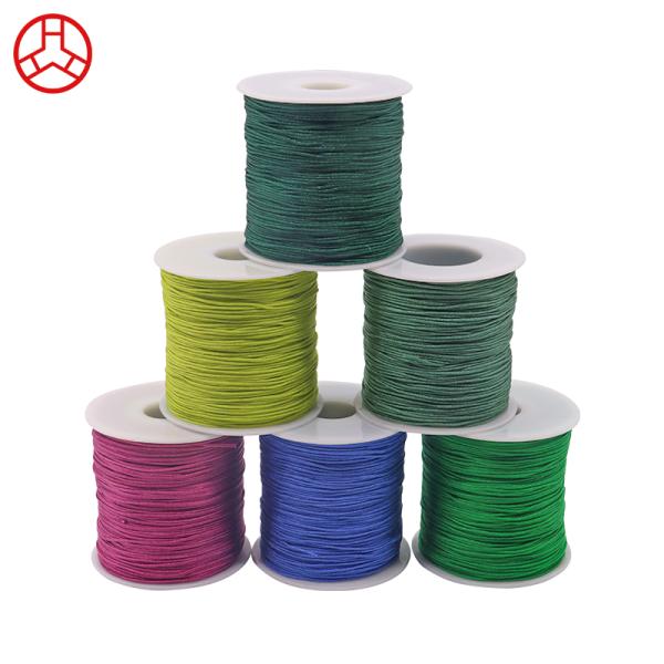 50g Silk Thread for Jewelry Making 1mm Nylon Material Braided Bracelet Accessories