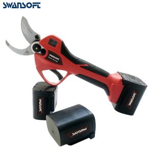China Swansoft 4.0CM Electric Cordless Pruner Lithium-ion Pruning Shear Efficient Fruit Tree Pruning Electric Tree Branches on sale