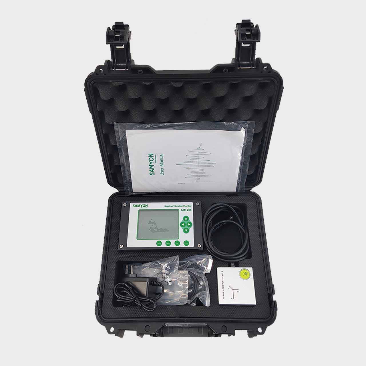 3 Sensors Pile Testing Equipment Remote Monitoring 3.5in Lcd Wifi Pc