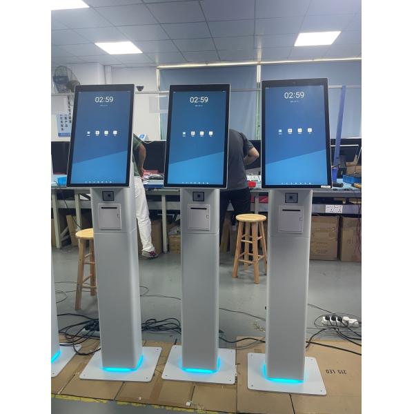 Smart LCD Self-Service Kiosk with 2K LCD Touch Screen Modular Ecosystem and 21.5" to 43" Size Range