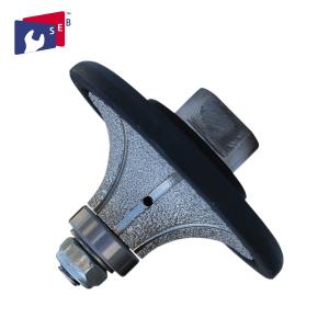 China Demi Bullnose Diamond Router Bits , Hard 5mm Router Bit 3 / 16 Inch on sale