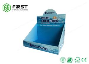 Wholesale Offest Printing Custom Recycled Retail Display Boxes Cardboard , Portable Cardboard Counter Display from china suppliers