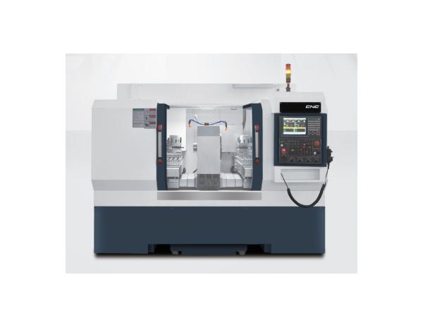 Quality Precision Machining Flat Bed CNC Lathe Machine Double Spindle for sale