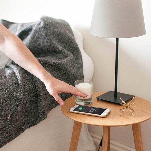 Long Distance OEM Grey Embedded Wireless Charger Desk Built In Type