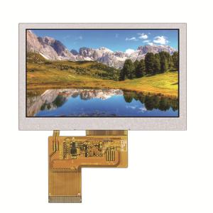 Wholesale 4.3 Inch LCD Display Module 800x480 LCD Touch Display Module 40 Pin 500 Brightness from china suppliers