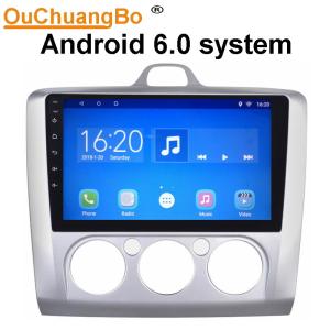 China Ouchuangbo car radio stereo multi android 6.0 for Ford Focus 2005-2011 with SWC gps navi 1080P Video 4 Cores on sale