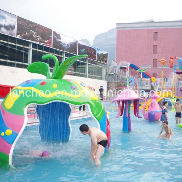 Kids Water Amusement Park Equipment LANCHAO-WTP01 With Plastic Foam