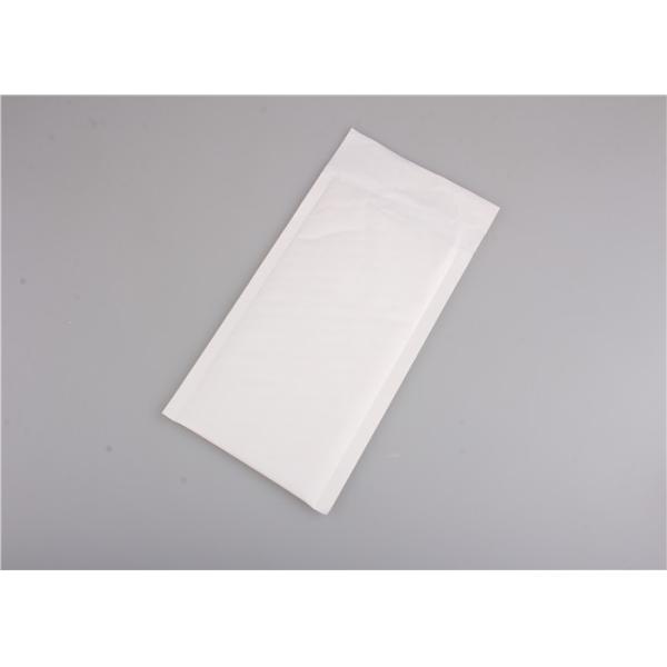 Shipping Size 4 Kraft Bubble Mailers , White / Yellow Mailing Envelopes 9.5"X14"