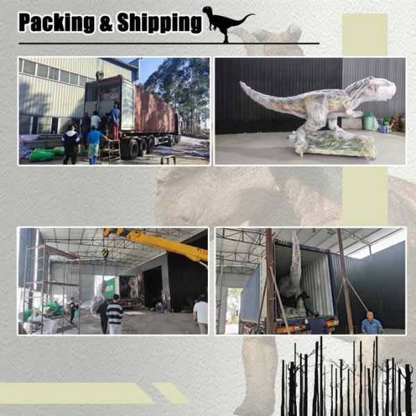 220v Customize Robotic Real Looking Dragon Realistic Movement 1 Year