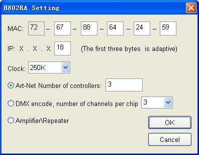 H802RA;4 ports(4096pixels) salve LED pixel controller;support Art-Net protocol for MADRIX,or marster controller(H803TV/ H803TC)