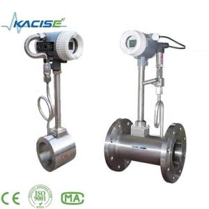 China Digital Liquid Vortex Flow Meter Acrylic Inline Gas Flow Meter on sale