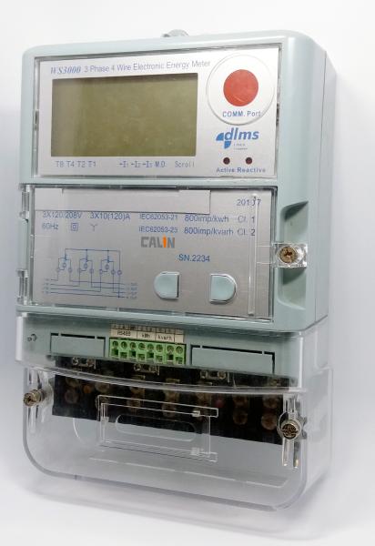 Quality Gsm Ethernet Smart Power Meter 3 Phase Residential Power Meter With Icons for sale