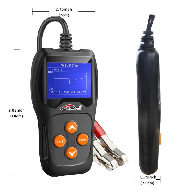 Auto Battery Voltage Tester 12v Digital Battery Load Tester For Car Motorcycle