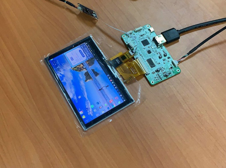High Resolution LCD TFT Capacitive Touchscreen 5 Inch Capacitive Touch Screen For Raspberry Pi