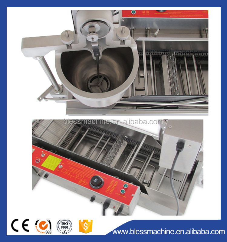 Timer setting scope 0-30 seconds Multi-functional Donut Fryer