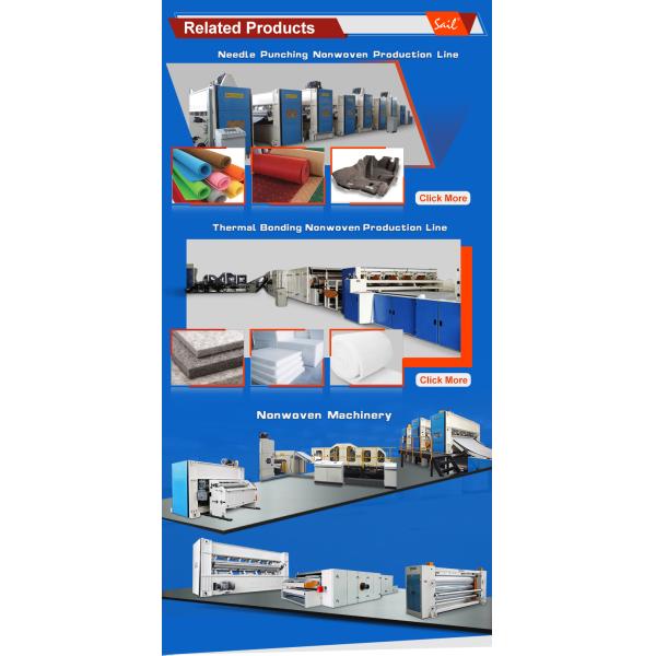 Nonwoven mop cloth needle punching production line