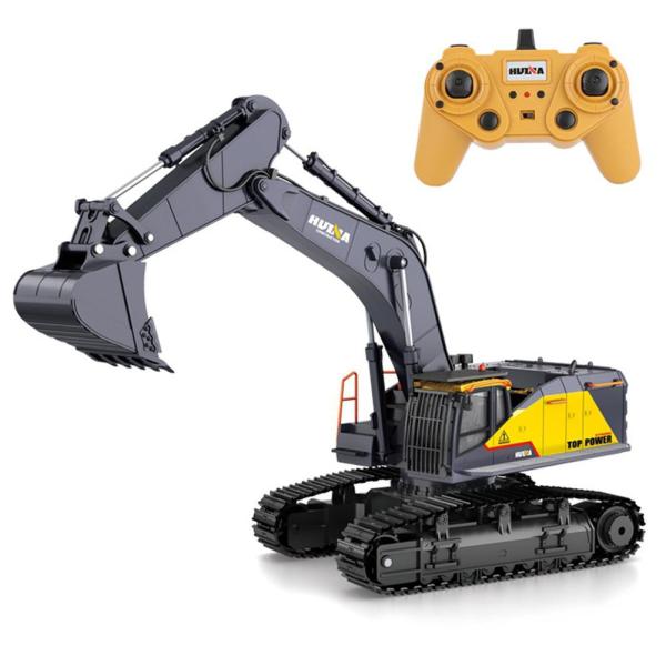 2.4ghz Radio Controlled Excavator Electric Remote Control Toy Car 22CH