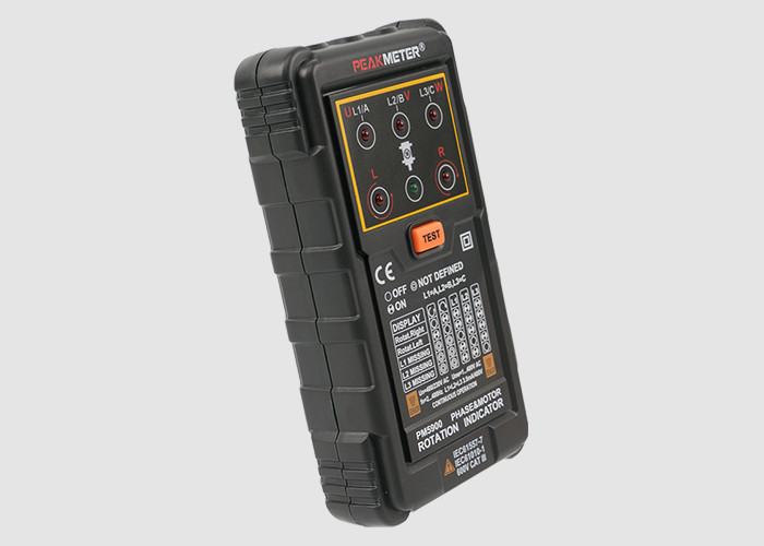 Durable Motor Phase Rotation Tester With Sequence And Rotating Magnetic Field Measurements