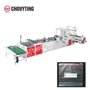Buy cheap ISO PE PP CPP hot side seal Zip Lock Bag Making Machine 120PCS/Min from wholesalers