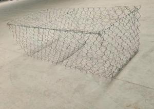 Wholesale Hot Dipped Galvanised Gabion Boxes 2*1*1 Hole Size 80*100 Diameter 2.7mm from china suppliers