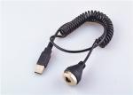 Oem Coiled Electronic Wiring Harness Data Communication Cable With Ul Approved