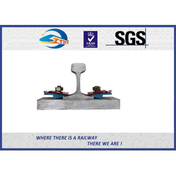 Double End Screw Spike 60Si2MnA 60Si2CrA Nabla Clip / Special Spring Washer