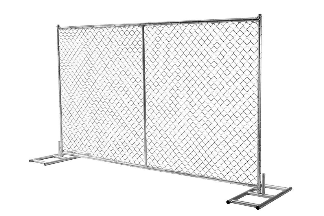 Wholesale 10ga Wire 6x12ft Temporary Security Fencing With Chain Link from china suppliers