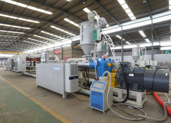 Quality Single screw High Output corrugated pipe extruder for sale