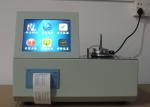 ASTM D3828 Oil Analysis Testing Equipment Low Temp 8in Screen Closed Cup Flash