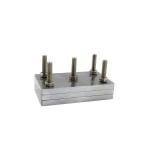 Permanent Compression Slanting Rubber Testing Equipments High Performance