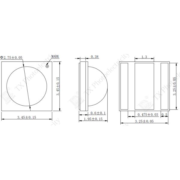 3W Ultraviolet UV LED Diode