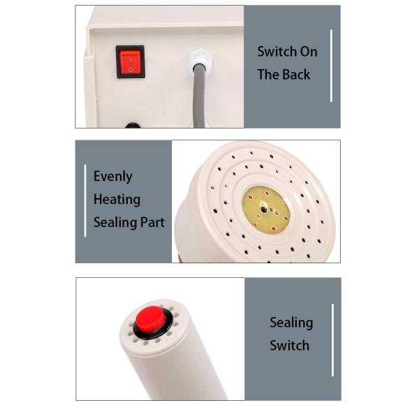 Aluminum Foil Hand Induction Sealing Machine For 100 Mm Plastic Bottle And Can