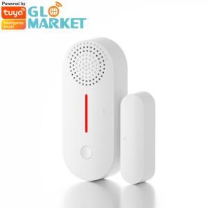 Wholesale Smart Tuya WiFi Window Door Sensor Sound And Light Home Security Alarm from china suppliers