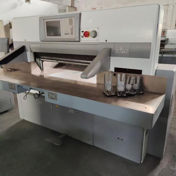 380V Used Polar Paper Cutting Machine 380v PLC Automatic Paper Cutter