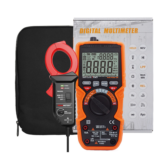 Manual And Auto Range Digital Meter for AC DC Voltage MAX And MIN Measurement