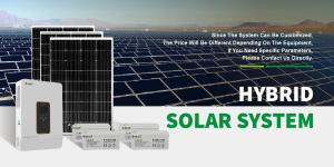 Wholesale Lithium Battery Hybrid Solar System Hybrid Solar Power Generation System from china suppliers
